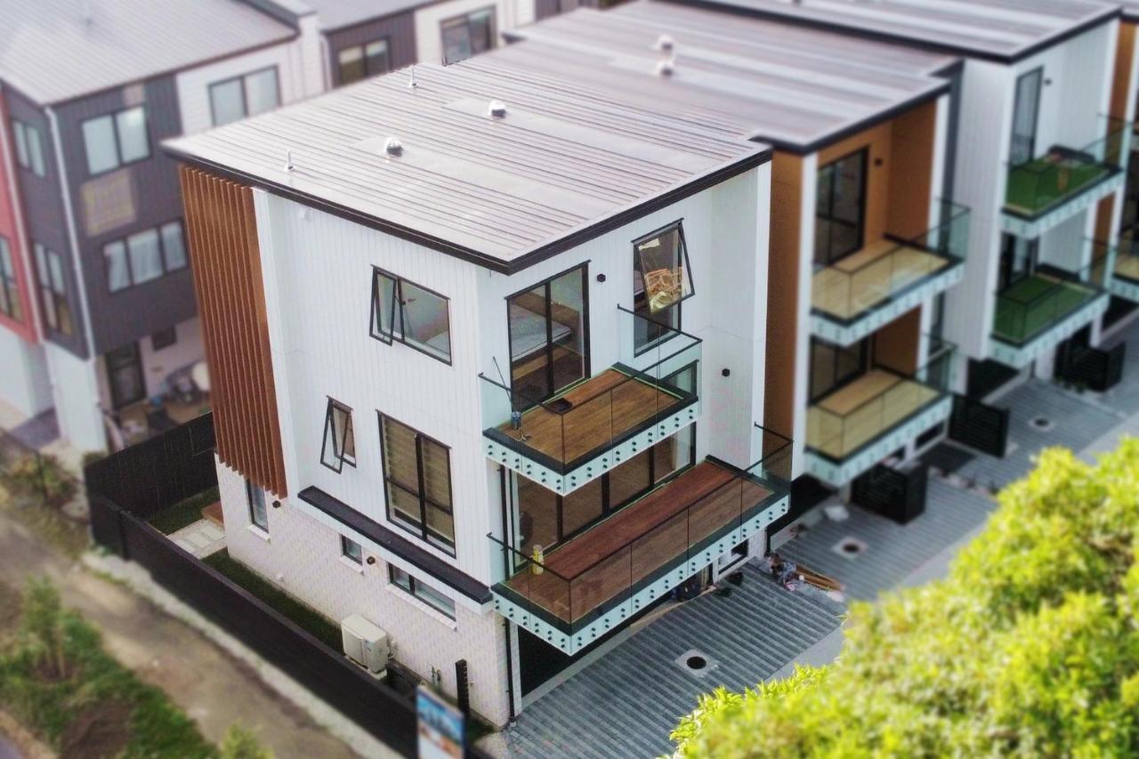 Luxury Brand New Designer Living Apartamento Auckland Exterior foto